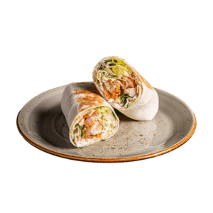 Vefja með krispí kjúlla (G)(M)(E)